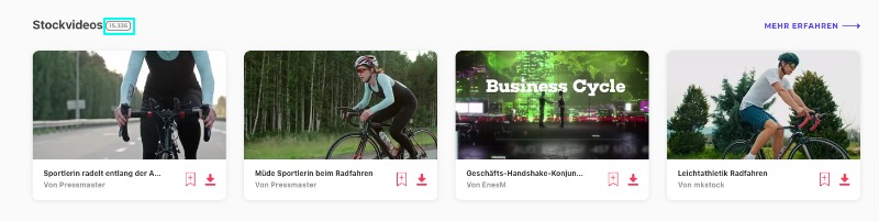 Envato Elements – Suchergebnisse Fahrrad fahren