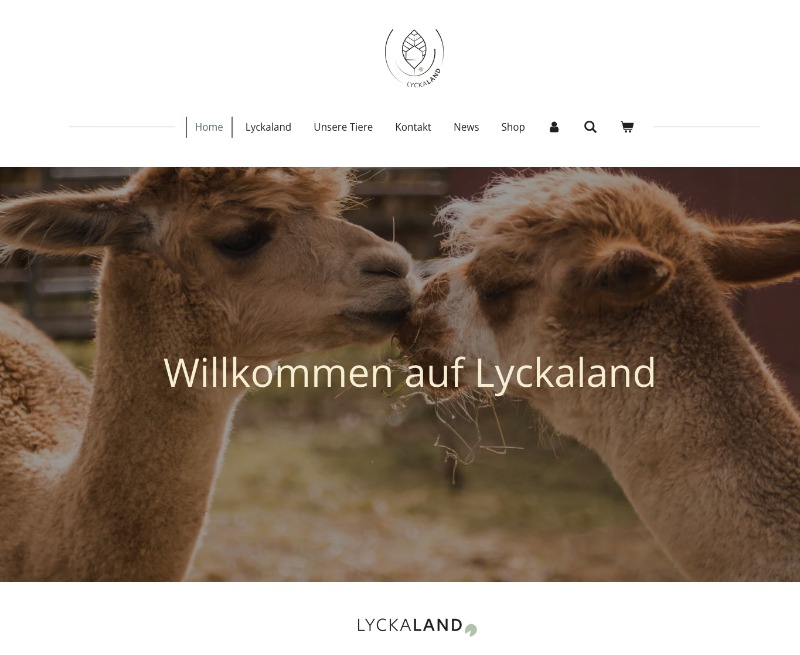 Lyckaland Homepage